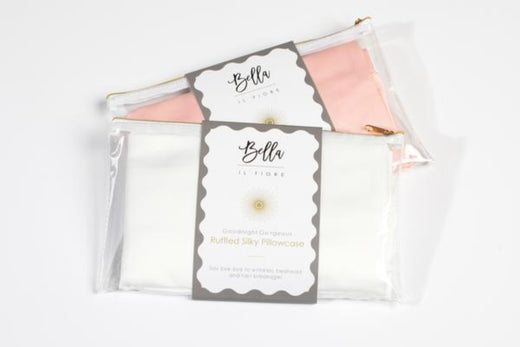 Silky Pillowcase with Ruffle