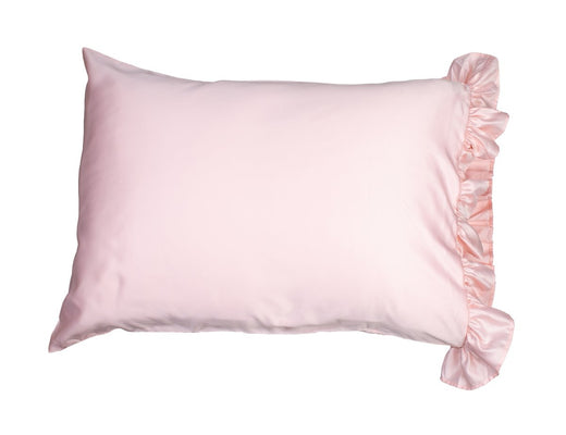 Silky Pillowcase with Ruffle