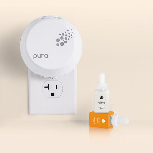 Pura Smart Home Diffuser Kit, Pumpkin Dulce & Volcano