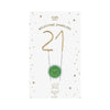 Sparkle Card Milestone Candle
