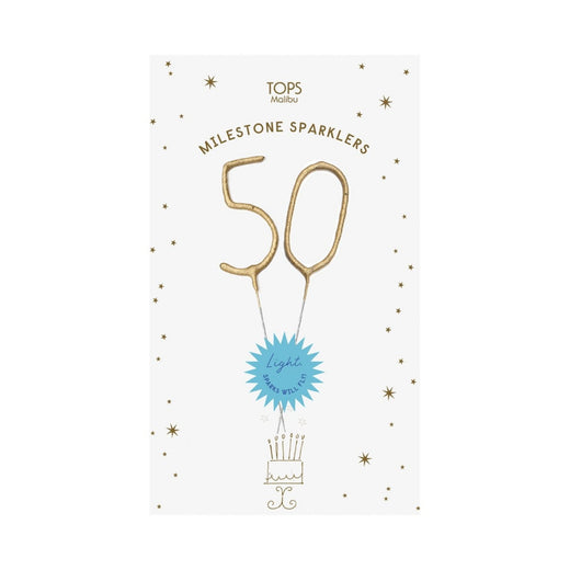 Sparkle Card Milestone Candle