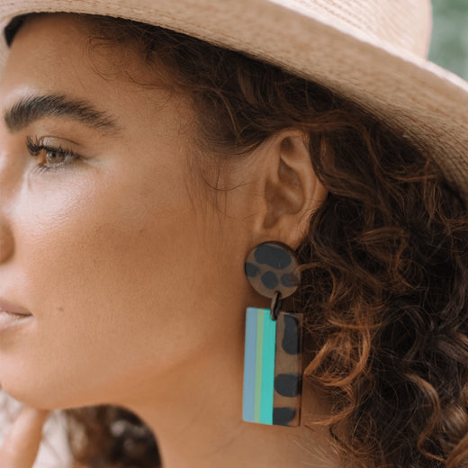 High Tide Horn Statement Earrings