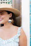 Sailing Circle Earrings