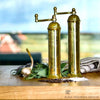 'Brass Mill' Salt & Pepper Grinders  - 8