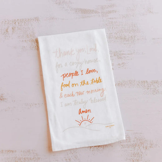 Thanksgiving Flour Sack Towel
