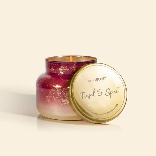 19oz Tinsel & Spice Glimmer Signature Jar