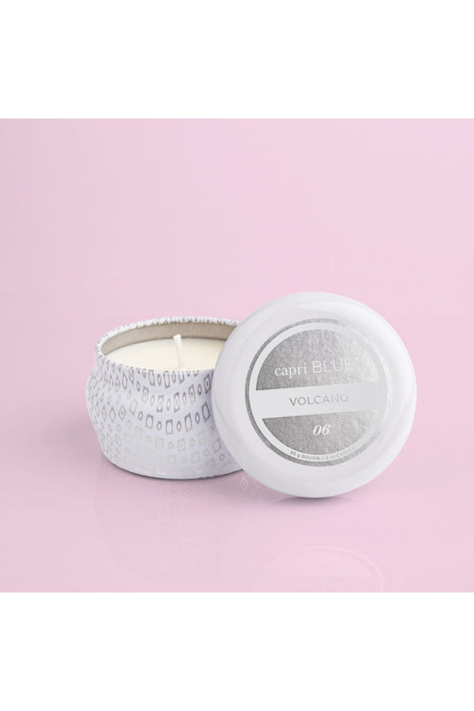 3oz. Volcano, Mini White Tin