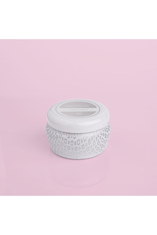 3oz. Volcano, Mini White Tin
