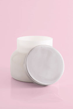 19oz. White Jar Candle, Volcano
