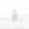 White Textured Ginger Jar