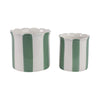 Striped Planters