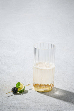 Sawyer Elegant Gold Highball Glass, 15.5 Oz