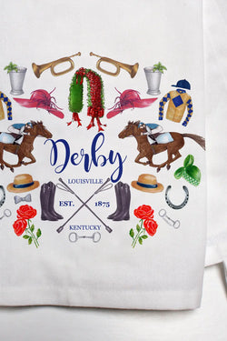 Derby Crest Bar Towel