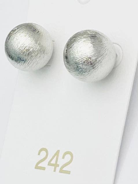 Big Ball Stud Earrings