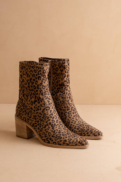 Vienna Leopard Ankle Bootie