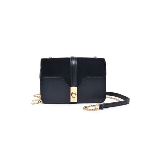 Suede Crossbody Bag