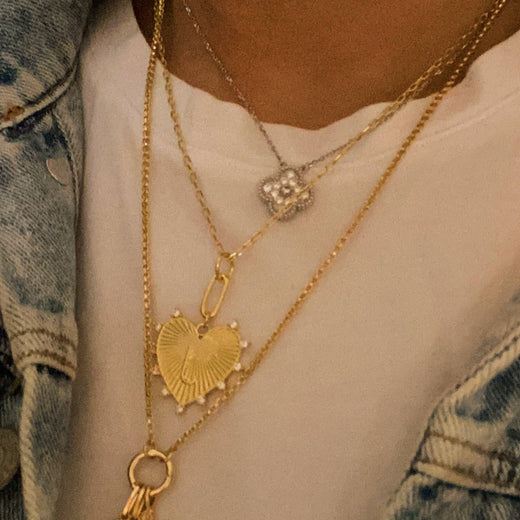 Initial Heart Charm