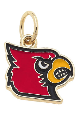 Louisville Cardinals Logo Charm