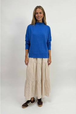 Mock Neck Pullover Sweater