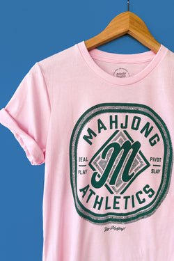 Mahjong Varsity Tee