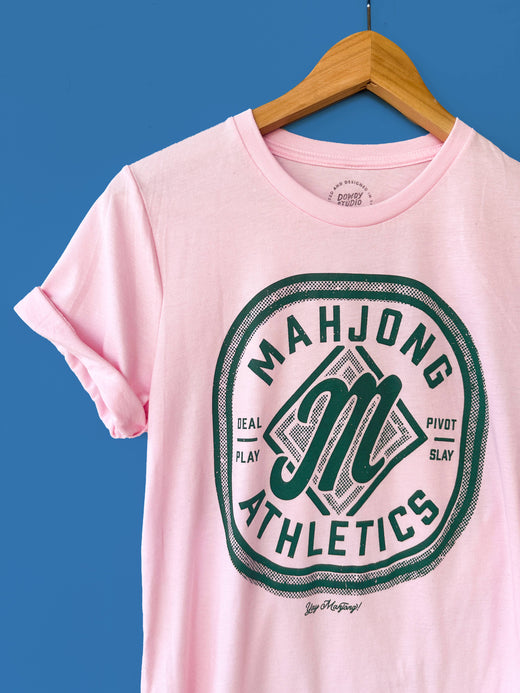 Mahjong Varsity Tee