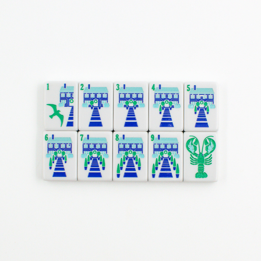 The New England Series Mahjong Tiles