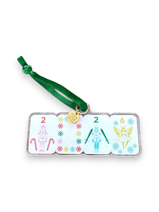2026 Acrylic Mahjong Ornament