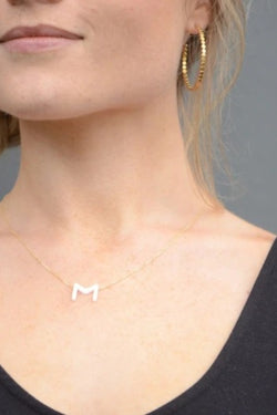 Aurora Initial Necklace