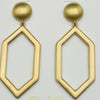 Hexagon Dangle Earrings