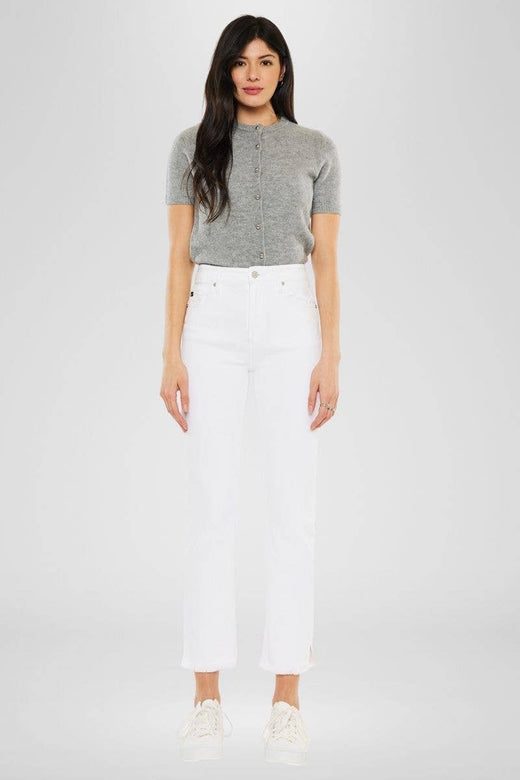 HIgh Rise Slim Straight Jeans