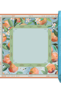 Mahjong Mat - Orange Blossom by Kim Hovell