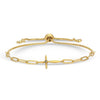 Delicate Cross Pulley Bracelet