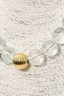 Acrylic Big Ball Necklace