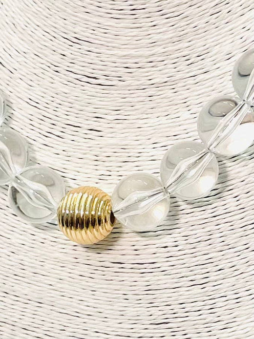 Acrylic Big Ball Necklace