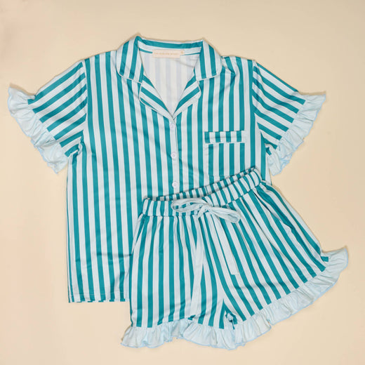 Slumber Party Pajama Shorts Set