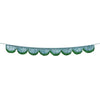 Tinsel Scallop Garland