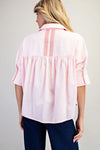 Stripe Detailing Button Down Shirt
