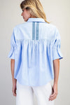 Stripe Detailing Button Down Shirt