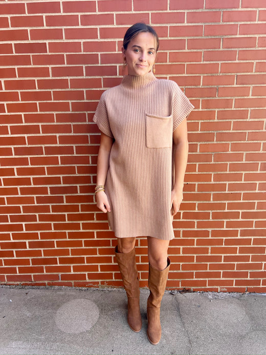 Fall Sweater Mini Dress