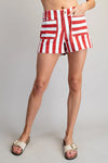 Nautical Stripe Shorts