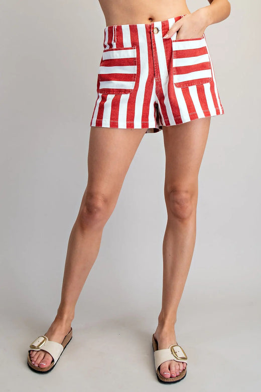 Nautical Stripe Shorts