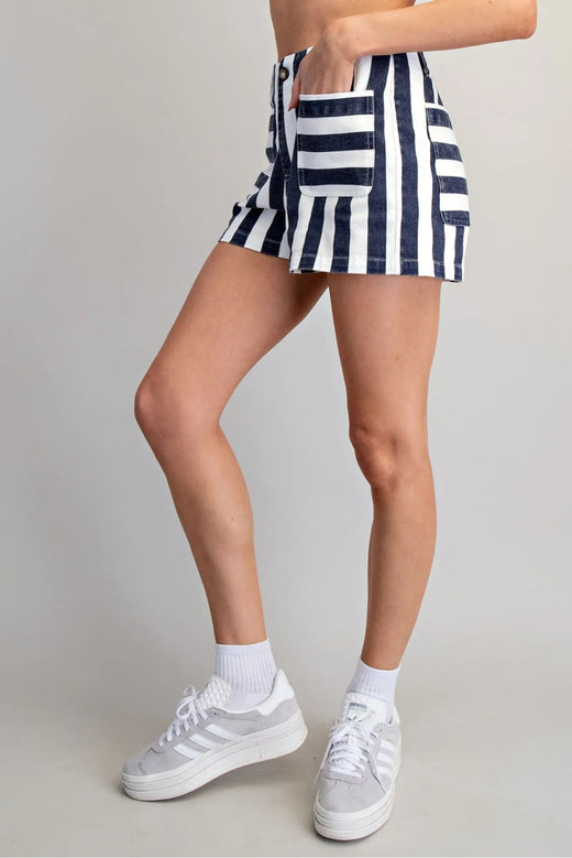 Nautical Stripe Shorts