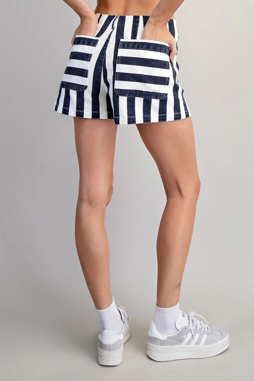 Nautical Stripe Shorts