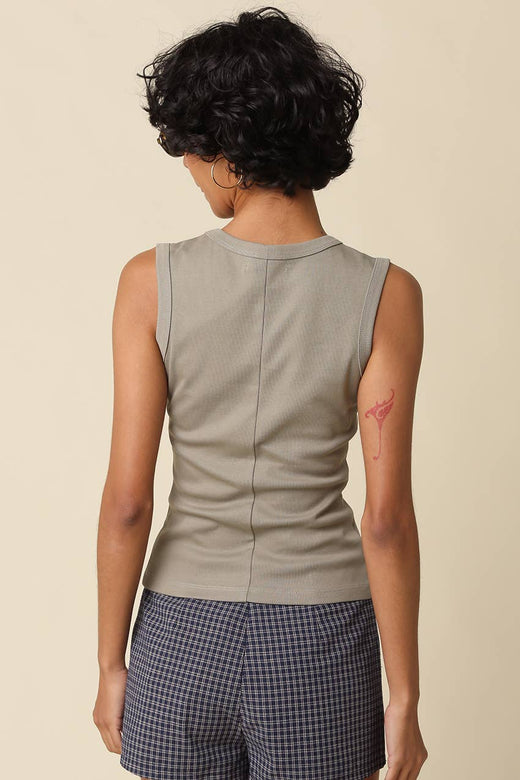 Kenny V-Neck Fitted Tank