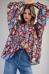 Button Down Lightweight Blouse
