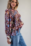 Button Down Lightweight Blouse