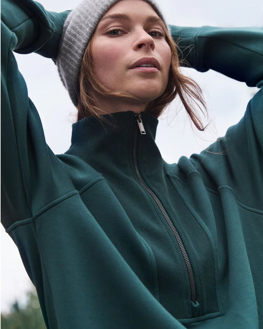 SPANX, AirEssentials® Brushed Half Zip Tunic