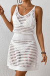 Knit Waist Beach Cover Up