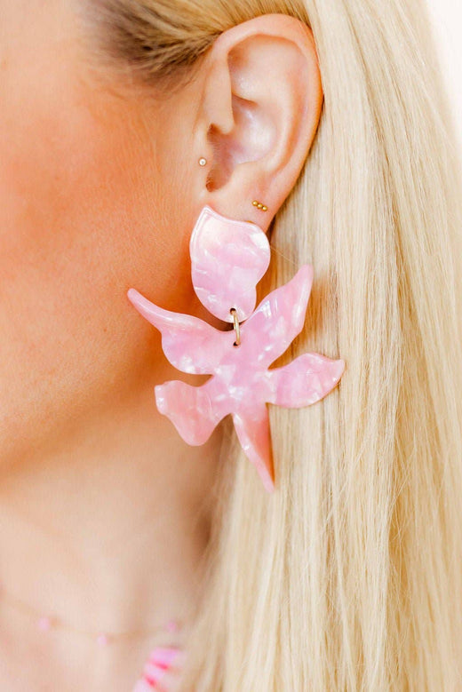 Linny Co Flora Statement Earrings