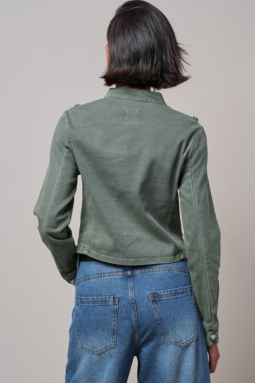 Military Button Jacket